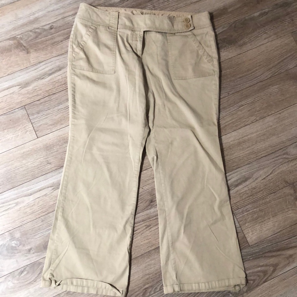 New York & Co flare leg chino